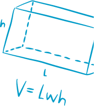 načrtnutý obdelník v geometrii