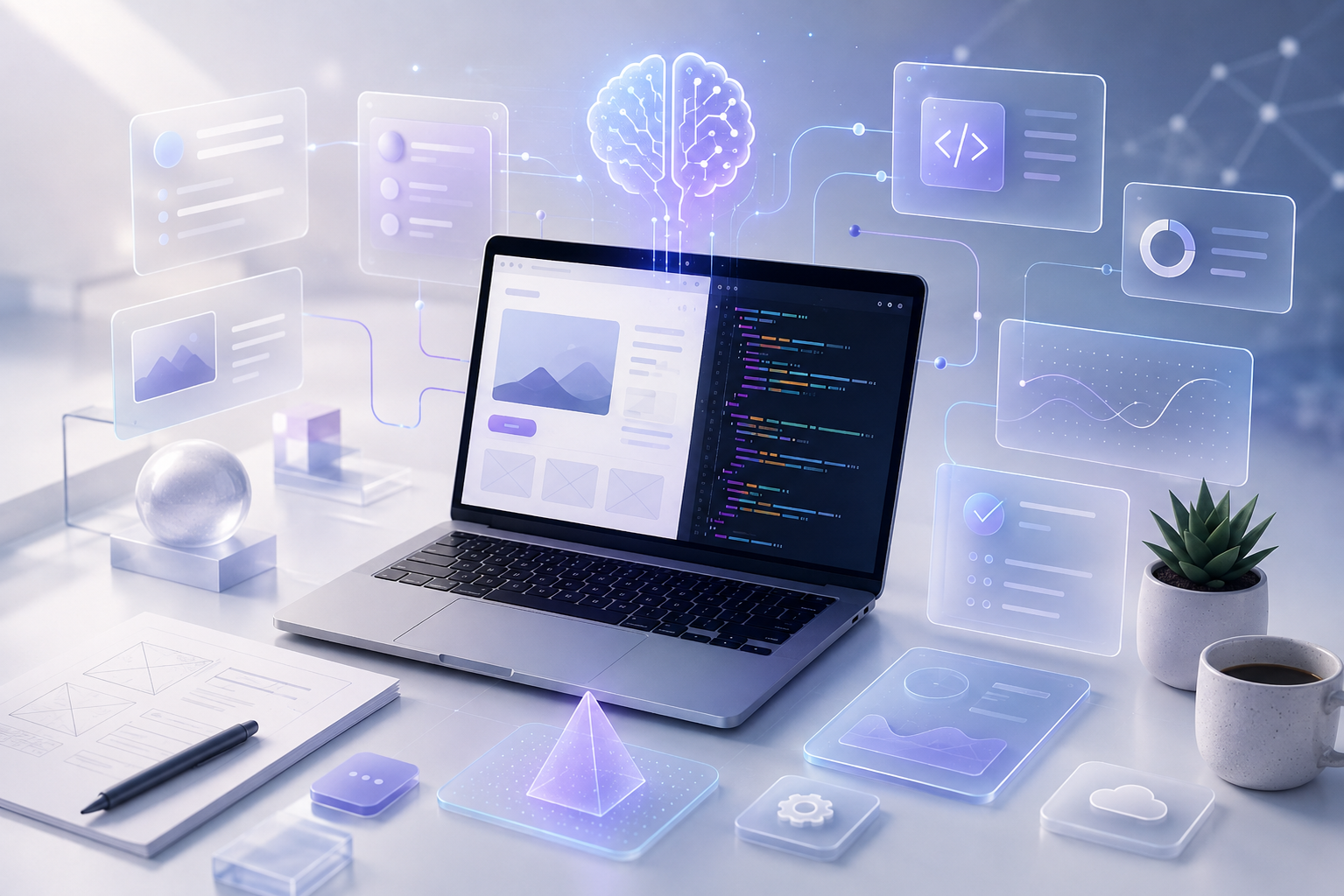 Jak AI mění tvorbu webů a&nbsp;aplikací: od zadání přes UX až po produkci - MK-VISION